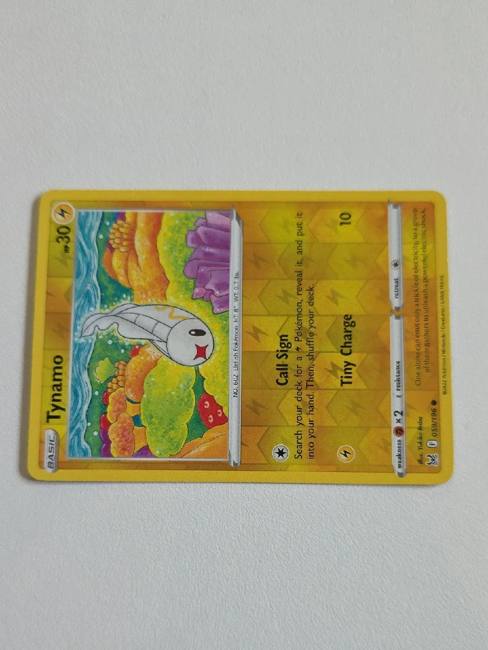 Pokemon Tynamo, Eelektrik, And Eelektross Cards